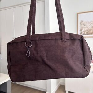 Baggu Chocolate Plum Bowler Bag